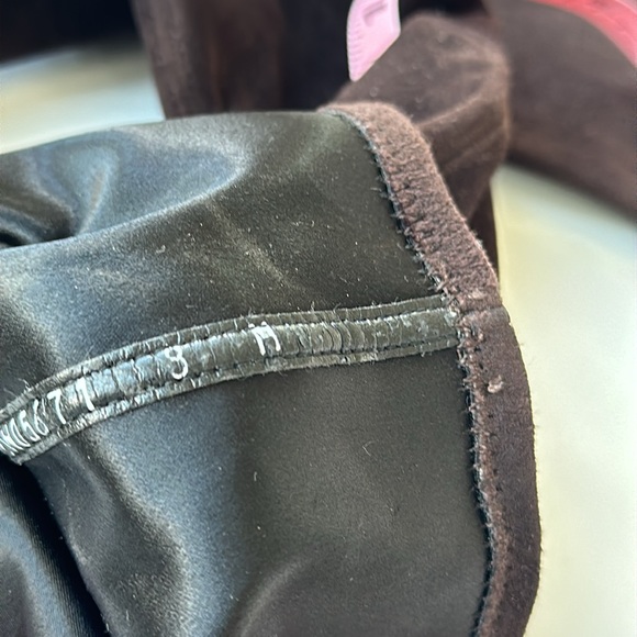 Stuart Weitzman Brown Suede Stiletto Sock Boot Sz 8 - Picture 14 of 14